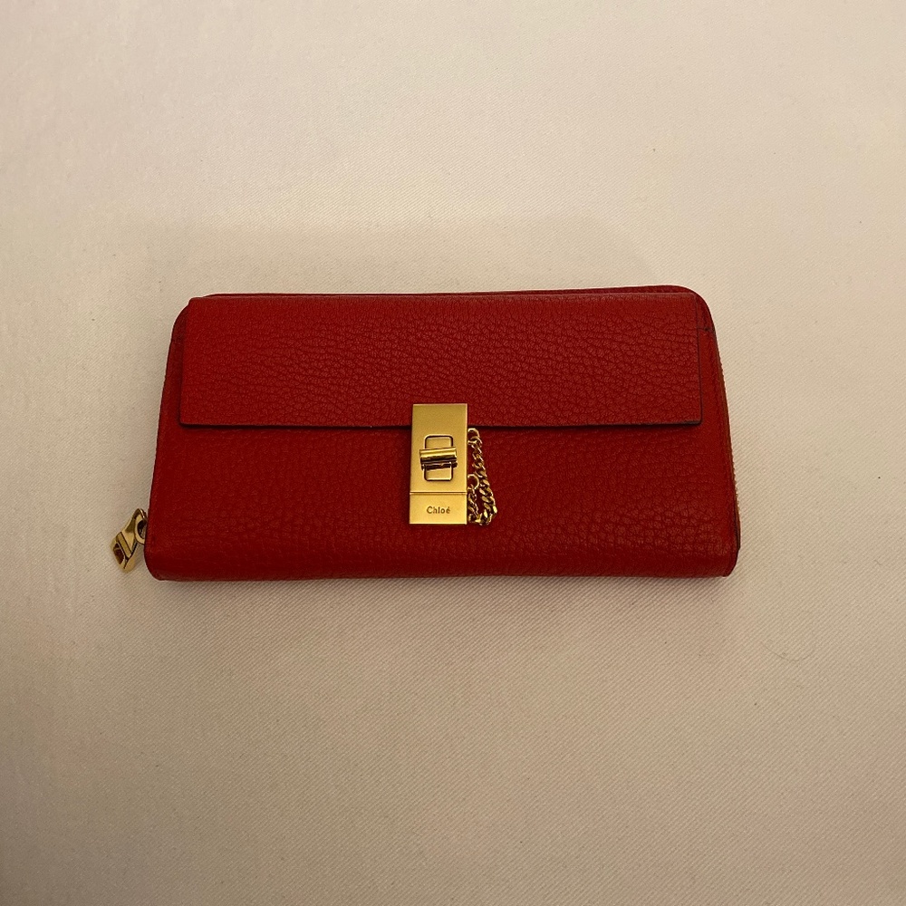 Chloe Drew zipped wallet